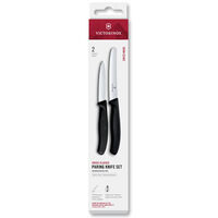 Swiss Classic knivsett 2 deler, svart