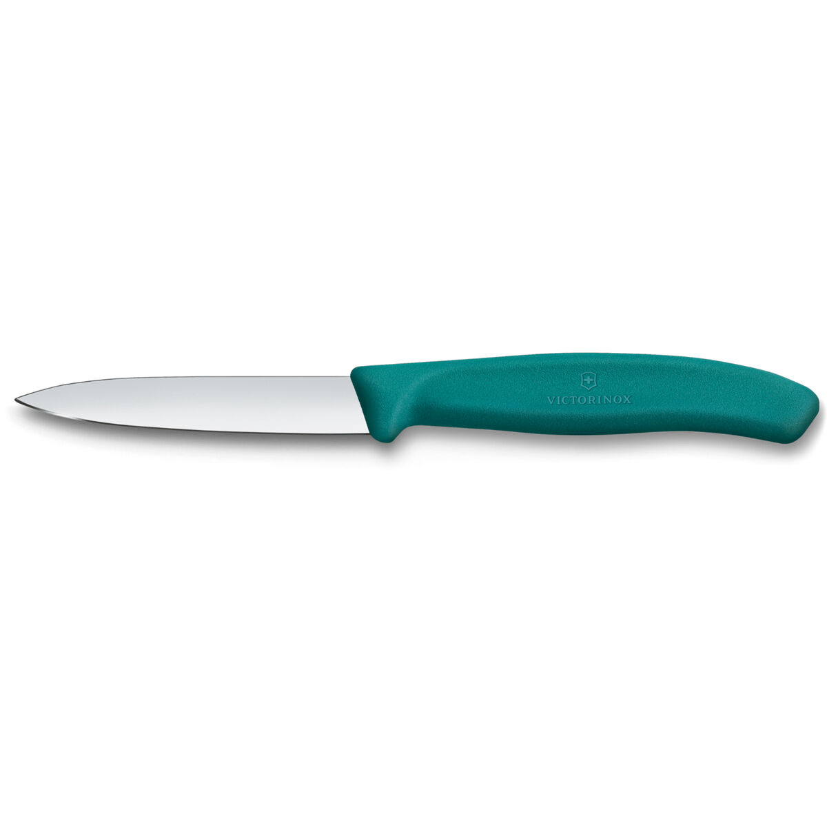 Swiss Classic spetsig skalkniv 8 cm, grön