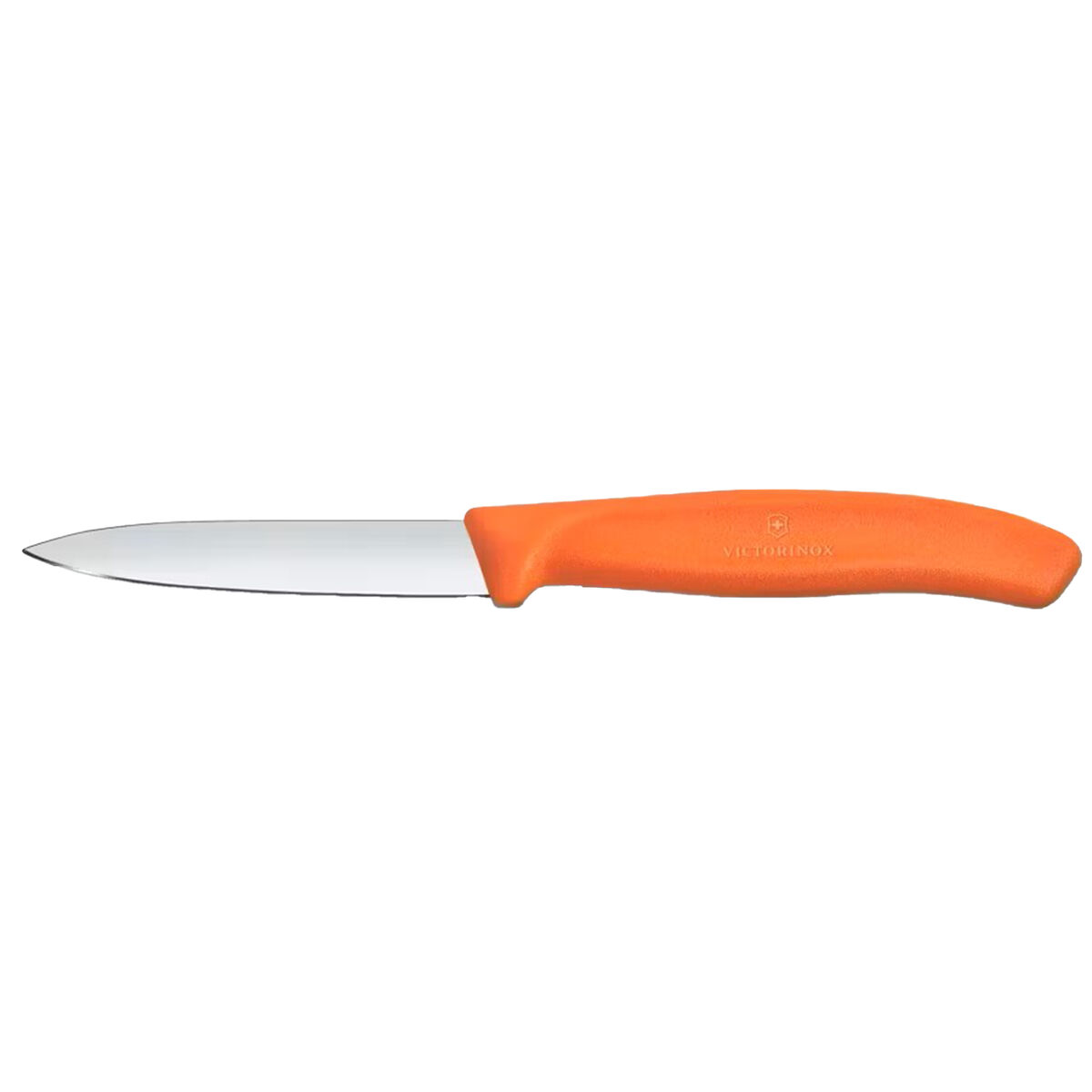 Swiss Classic spetsig skalkniv 8 cm, orange