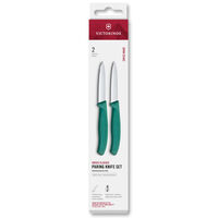 Swiss Classic skalkniv 2-pack 8 cm, grön