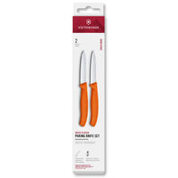 Swiss Classic urtekniv 8 cm 2-pak, orange