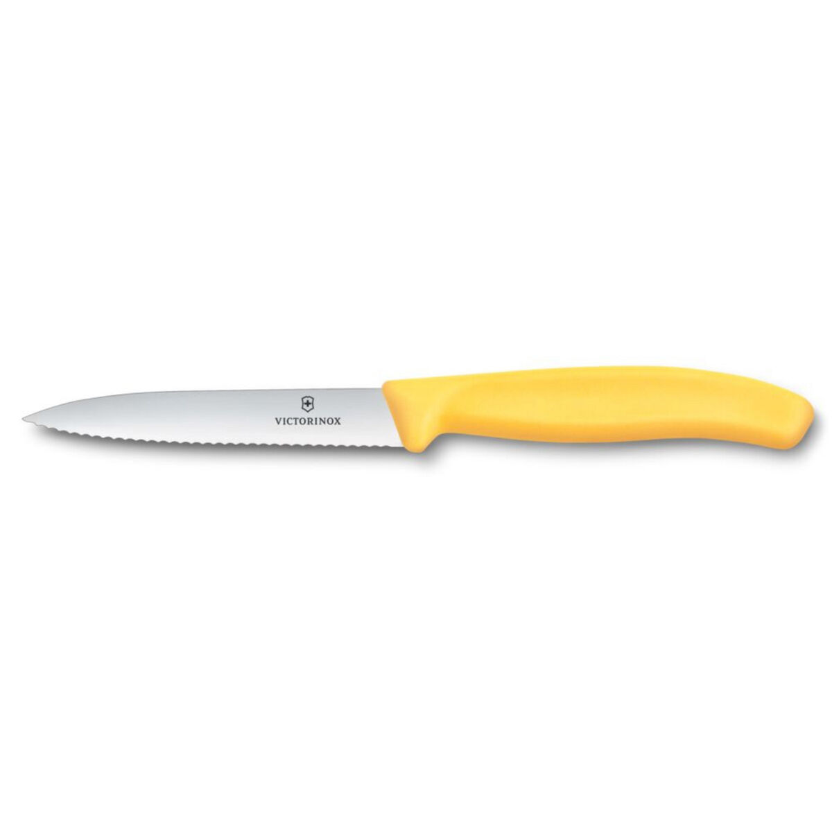 Swiss Classic tomatkniv 10 cm, gul