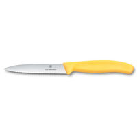 Swiss Classic tomatkniv 10 cm, gul
