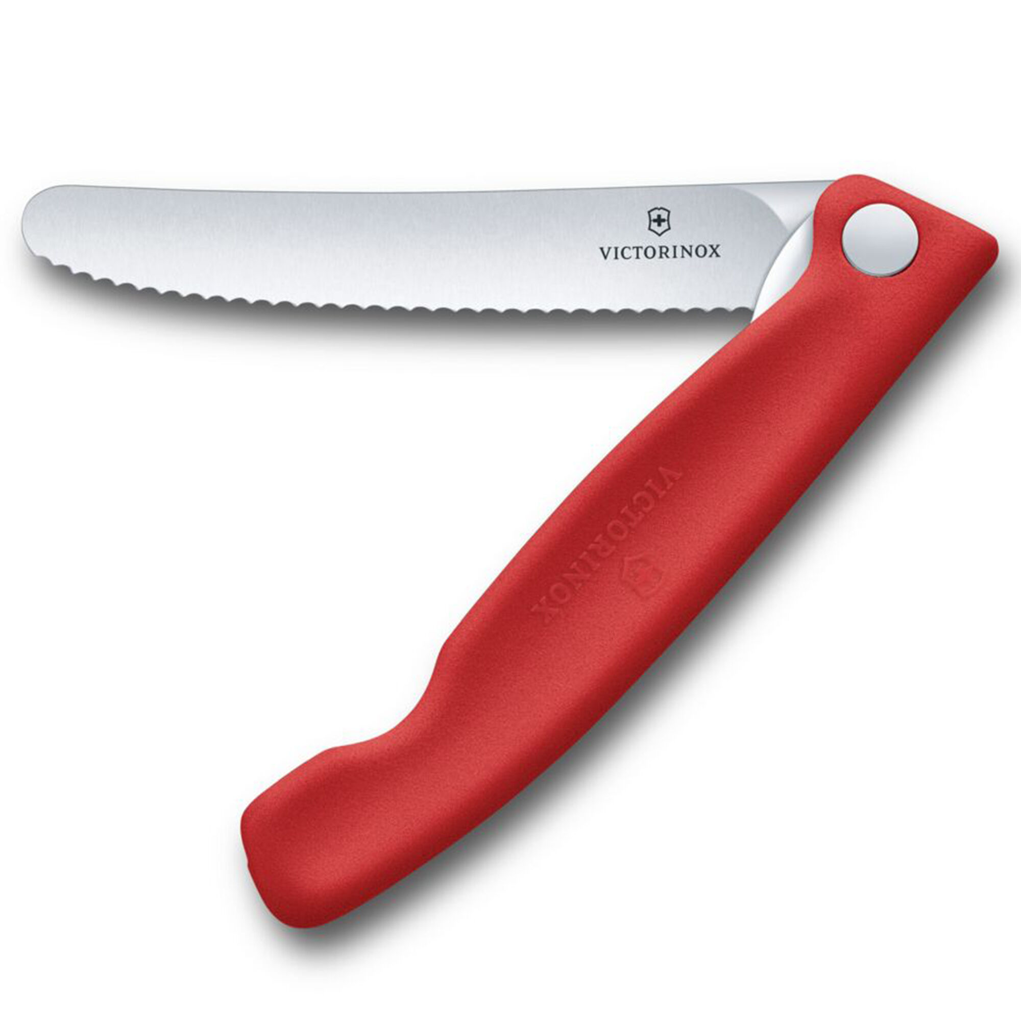 Victorinox Swiss Classic vikbar skalkniv 11 cm v&aring;gtandad, r&ouml;d