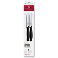 Swiss Classic tomatkniv 11 cm 2-pak, sort