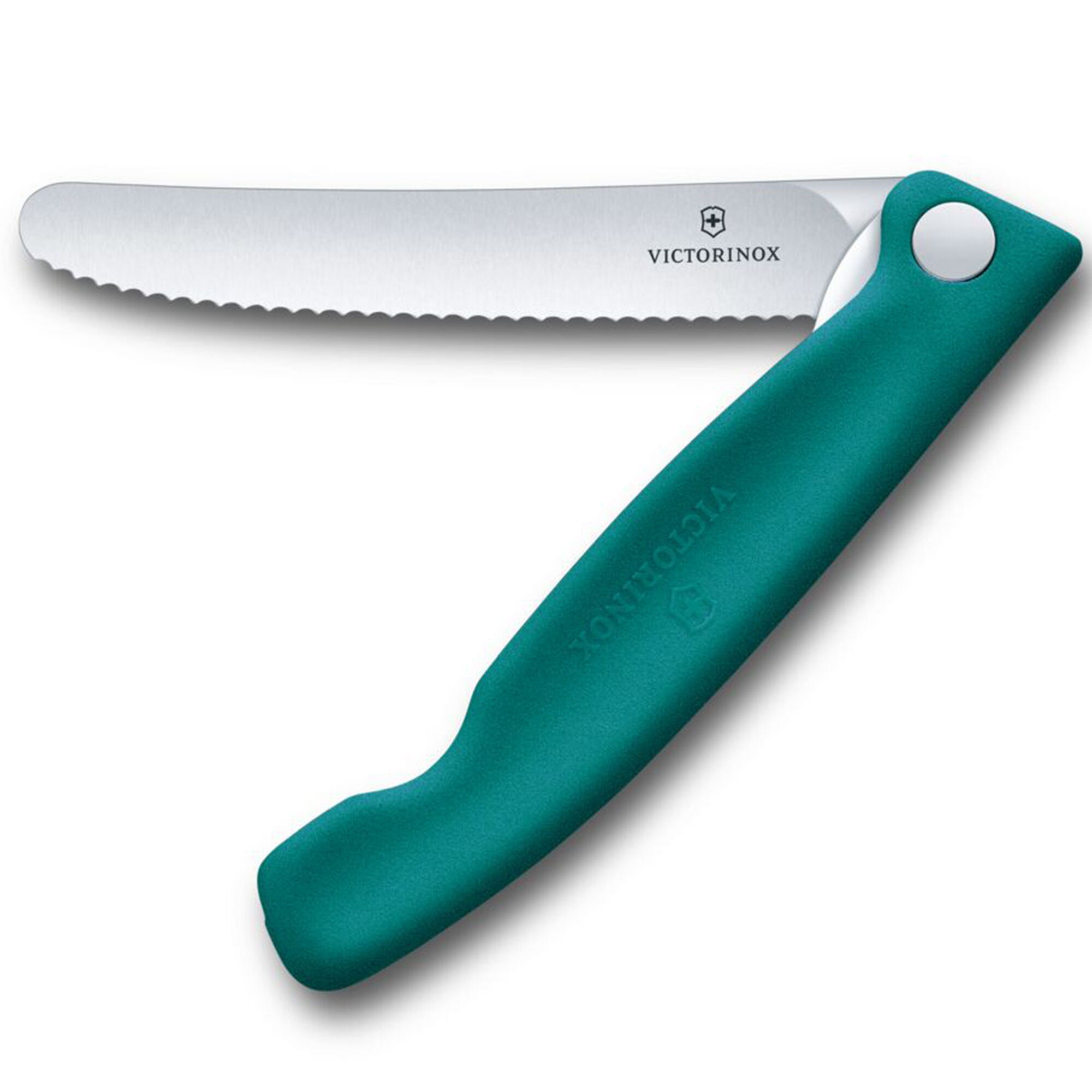 Victorinox Swiss Classic vikbar skalkniv 11 cm v&aring;gtandad, gr&ouml;n