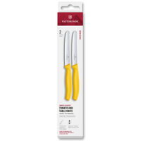 Swiss Classic tomatkniv 11 cm 2-pak, gul