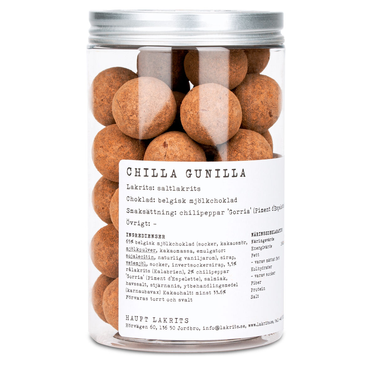 Chilla Gunilla saltlakrits 250 g