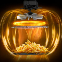 Obh Nordica Easy Fry XL airfryer, sort