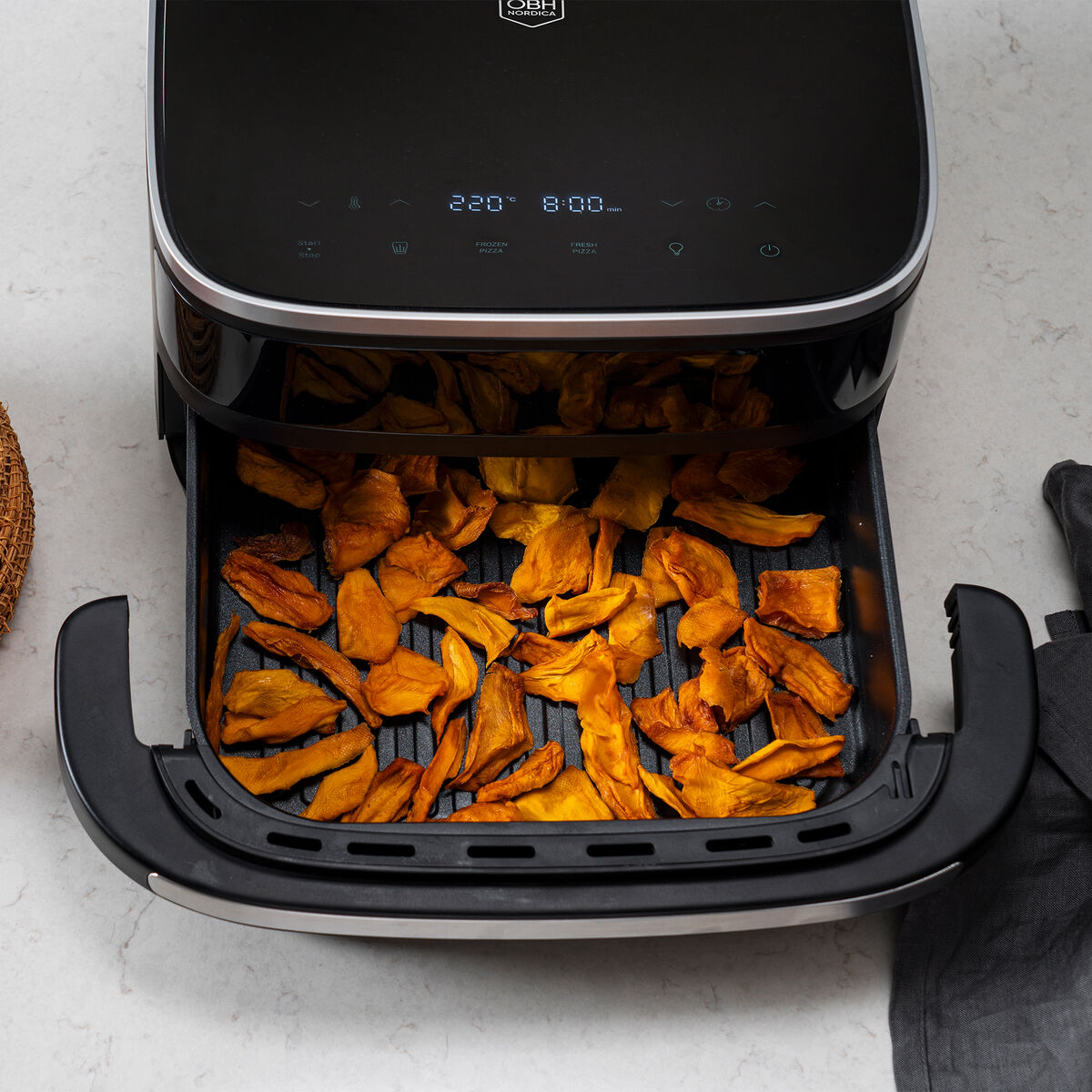Obh Nordica Easy Fry XL airfryer, sort