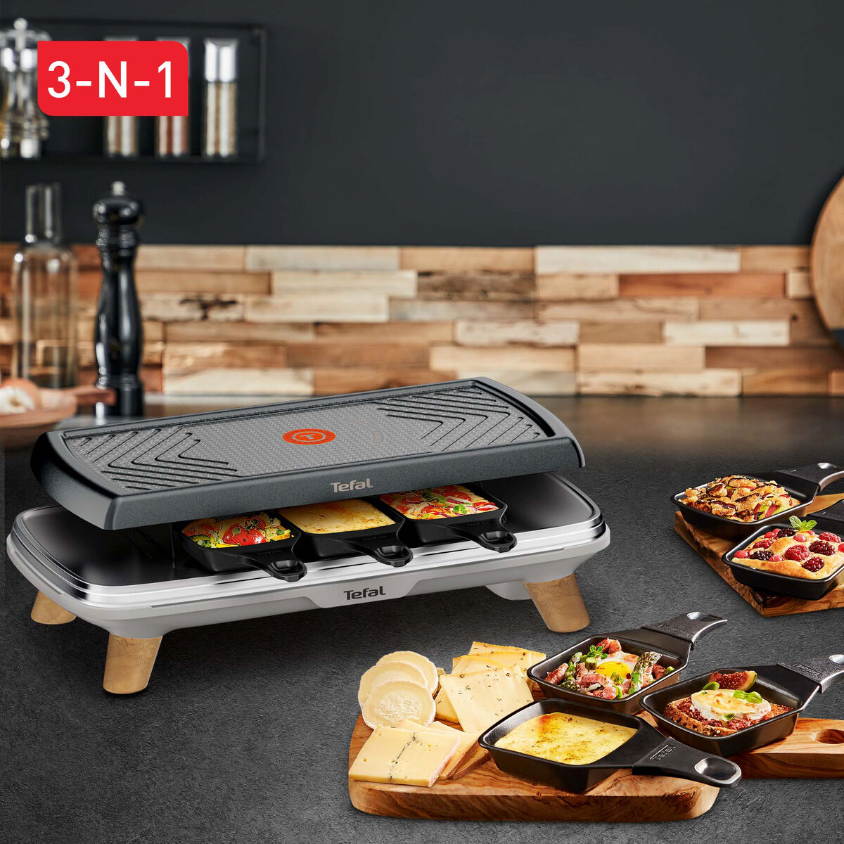 Gourmet Nordic Spirit raclette 8 personer