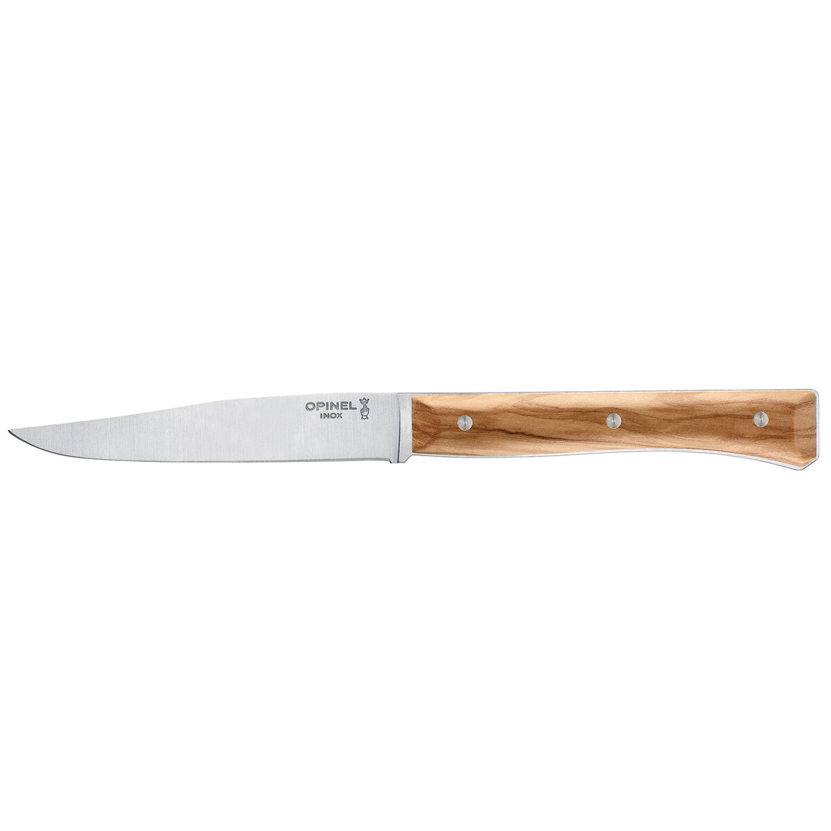 Facette bordkniv, oliventræ, 4 stk.