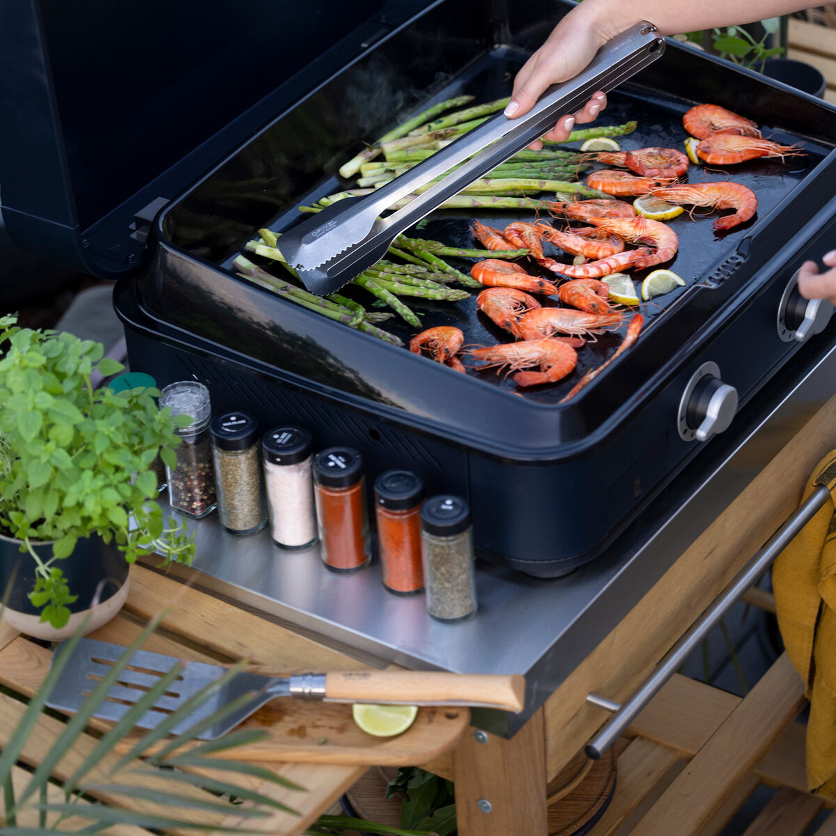 Grillsett