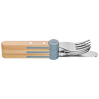 Opinel Le Petit Gourmet børnebestik, rain blue