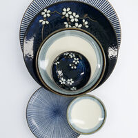 Sakura skål 12 cm, cobolt blue