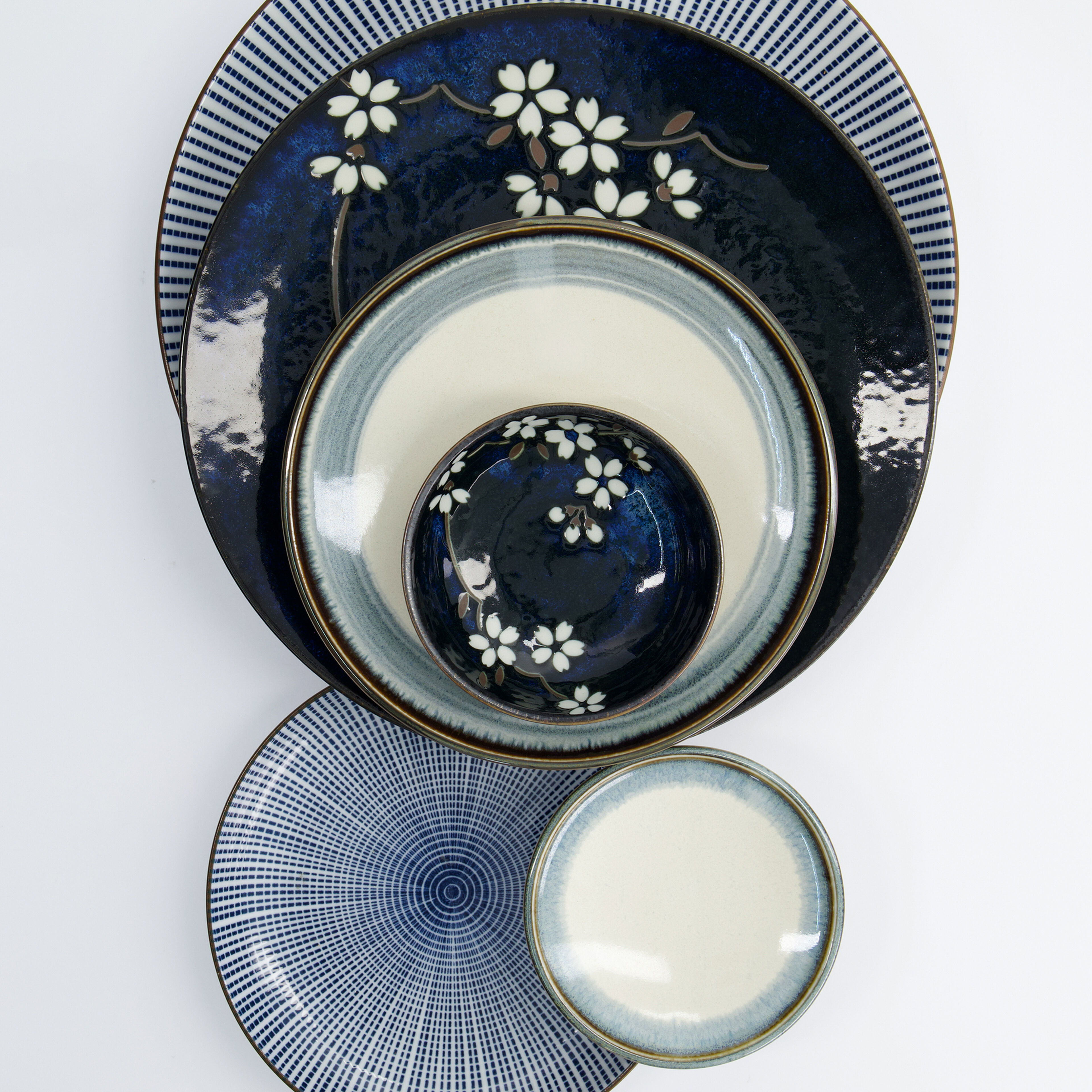 Sakura skål 12 cm, cobolt blue