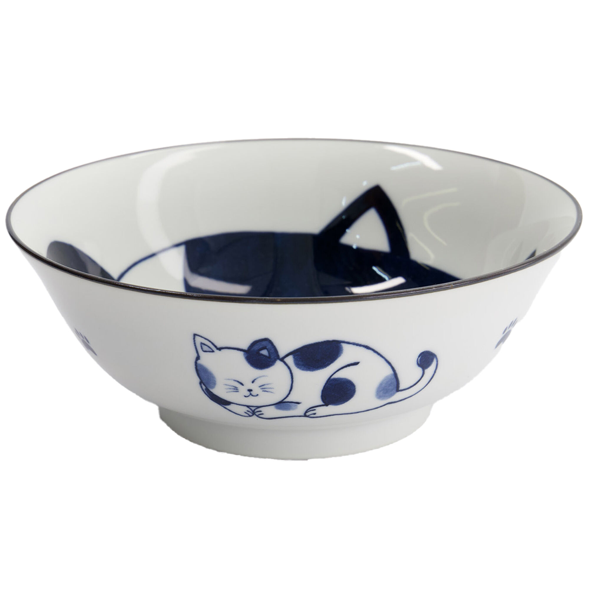 Tokyo design studio Kawaii Cat Neko ramensk&aring;l 1 liter (33417)