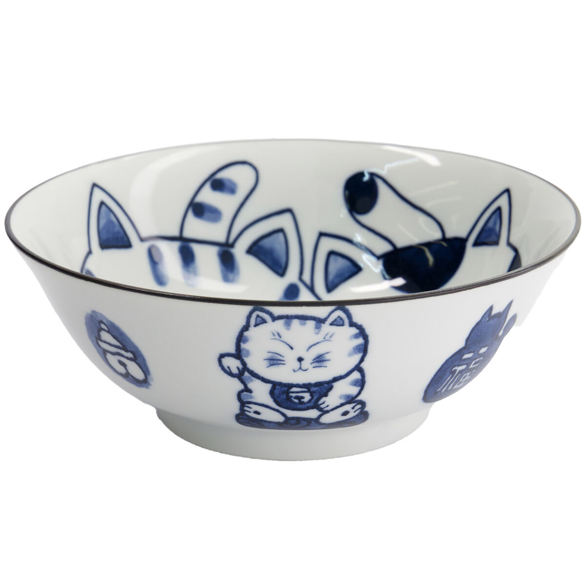 Kawaii Cat Neko ramenskål 1 liter (33420)