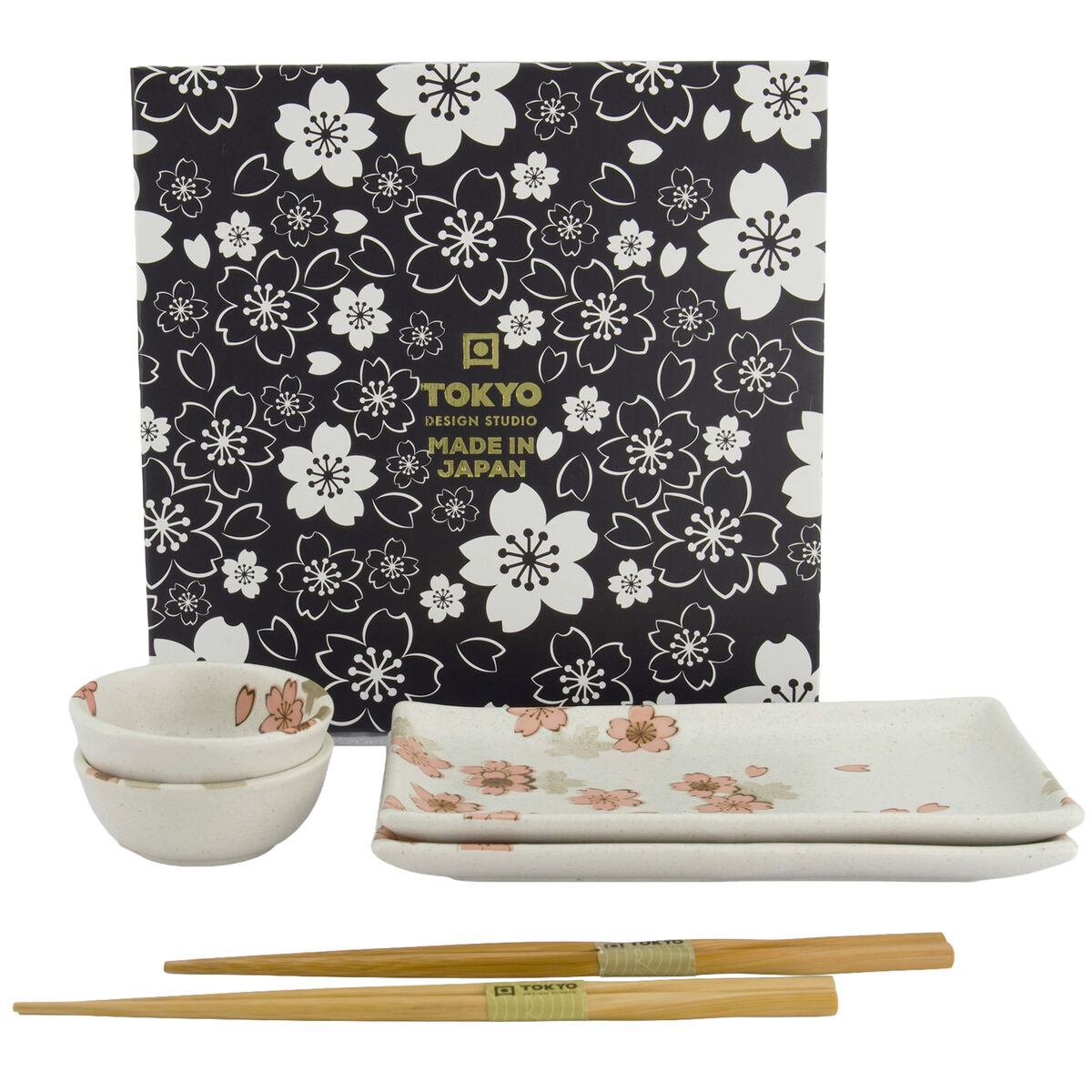 Sakura sushiset 6 delar, vit