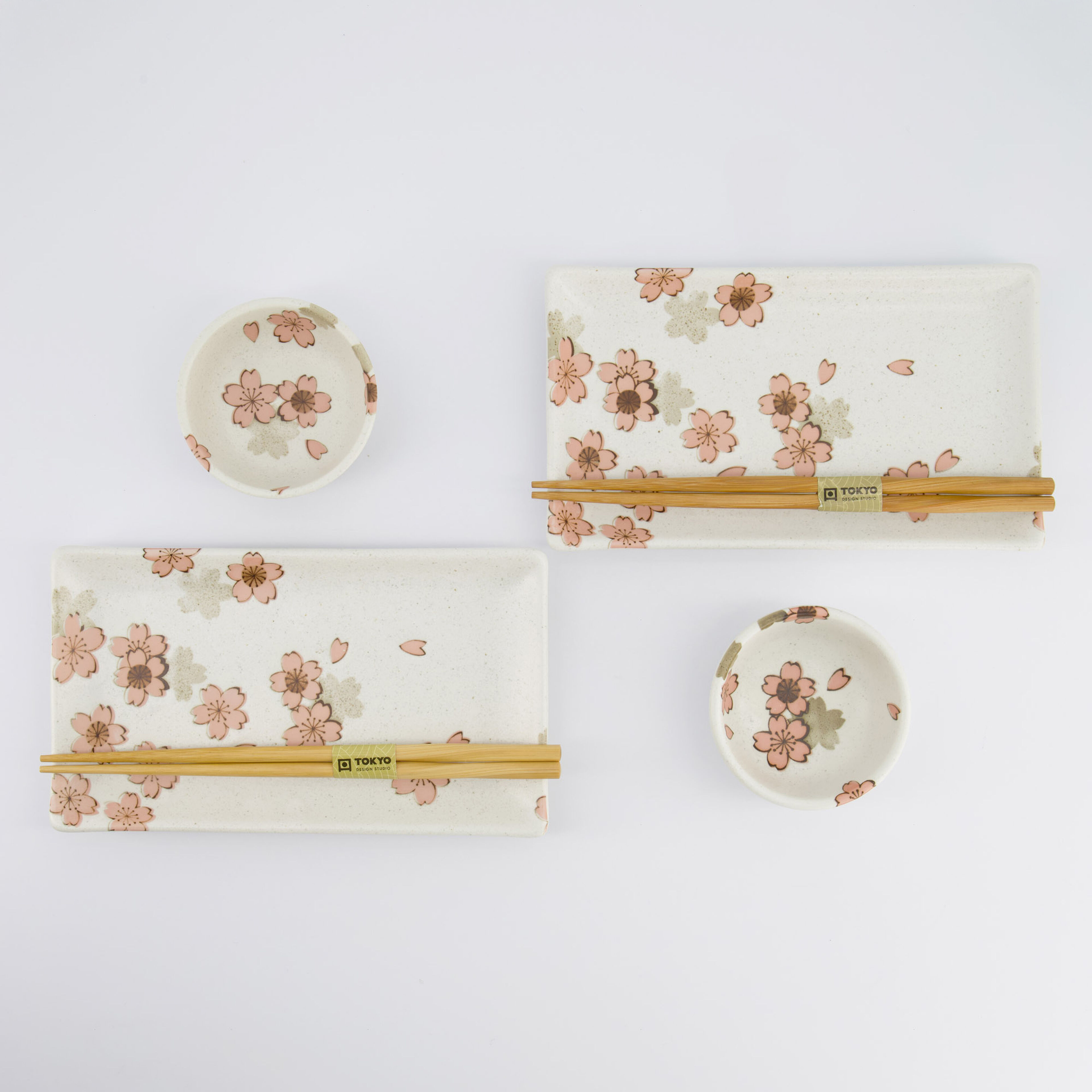 Sakura sushiset 6 delar, vit