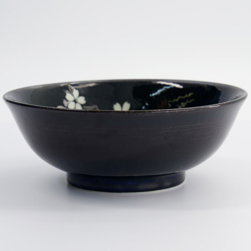 Sakura ramenskål 19 cm, cobalt blue