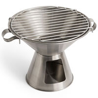 HAY Outdoor Market – portabel kolgrill i rostfritt stål