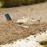 Outdoor Market -tulialusta, ruostumatonta terästä