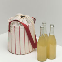 Outdoor Market flaskepose medium, beige