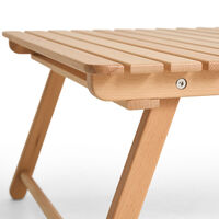 Outdoor Market sammenleggbart bord large, natur