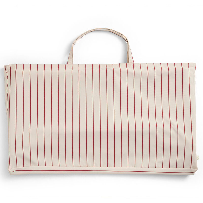 Outdoor Market hopfällbar soffa, beige/röd