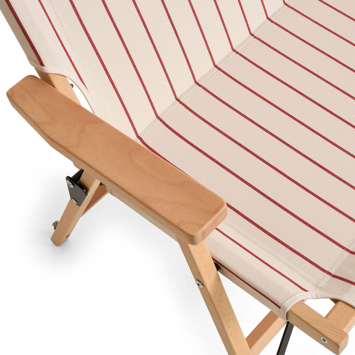 Outdoor Market sammenleggbar sofa, beige/rød