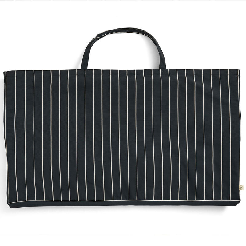 Outdoor Market hopfällbar soffa, svart/beige