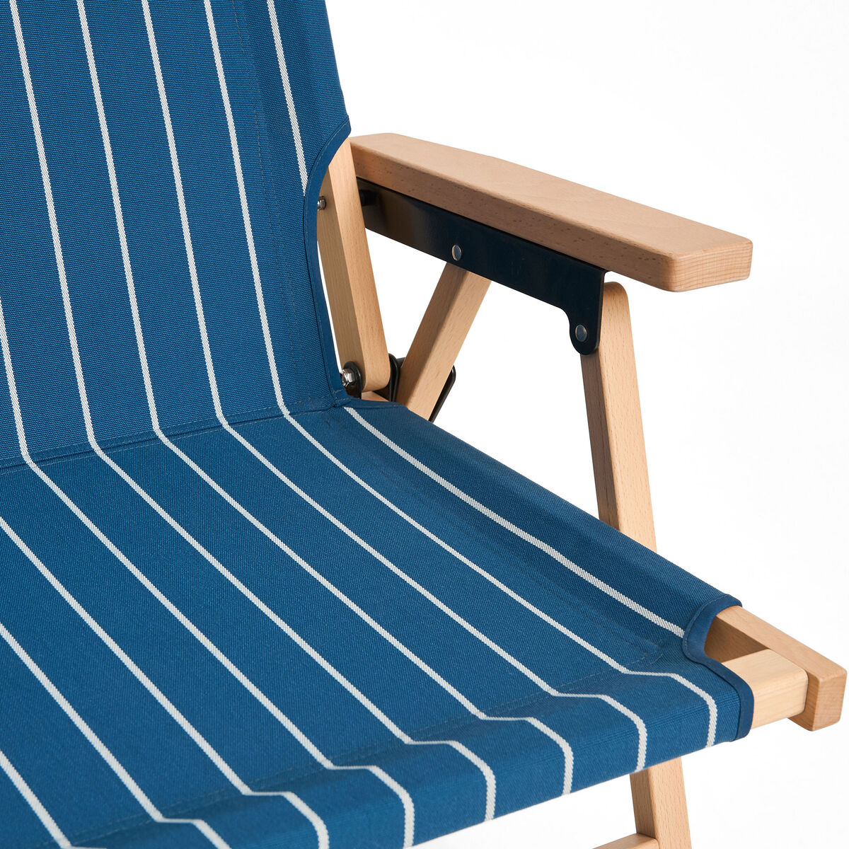 Outdoor Market sammenleggbar sofa, blå/beige