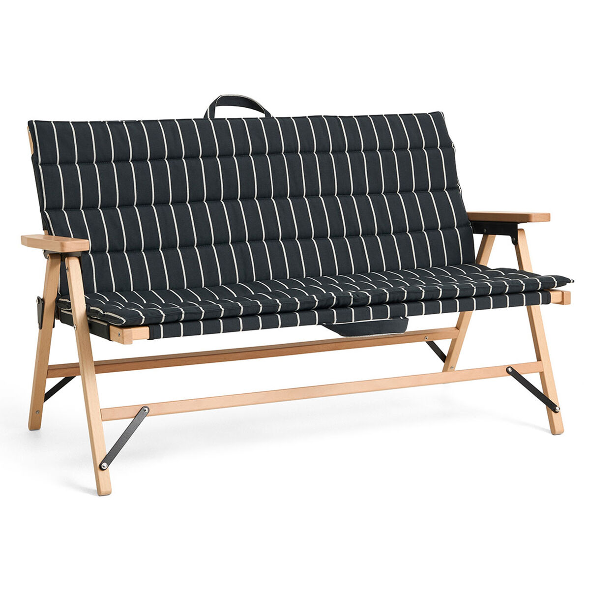Outdoor Market soffkudde, svart/beige