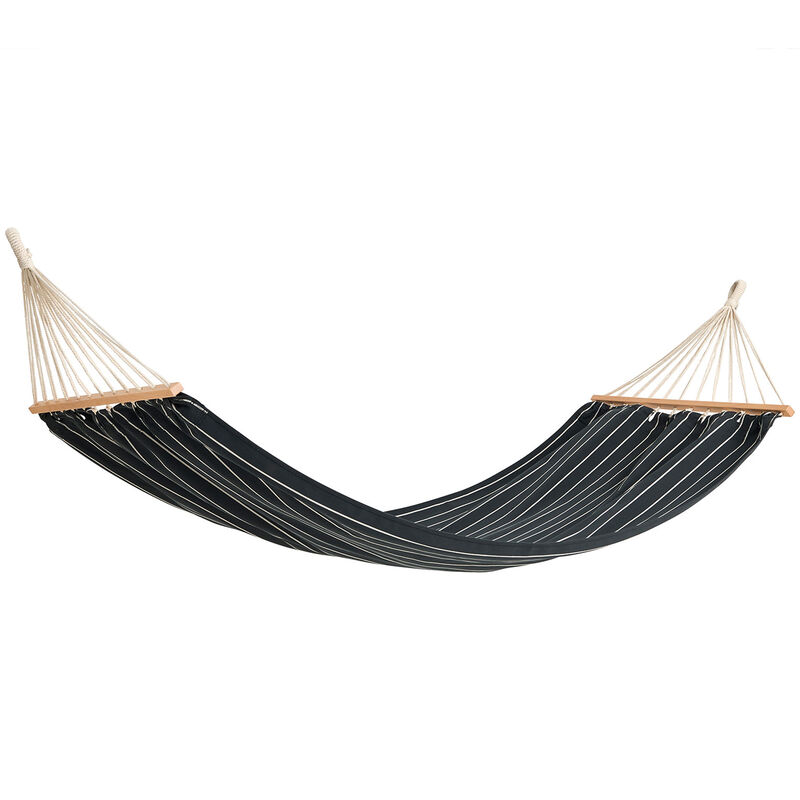 Outdoor Market hängmatta, svart/beige