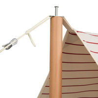 Outdoor Market solskjerm 240 × 300 cm, beige
