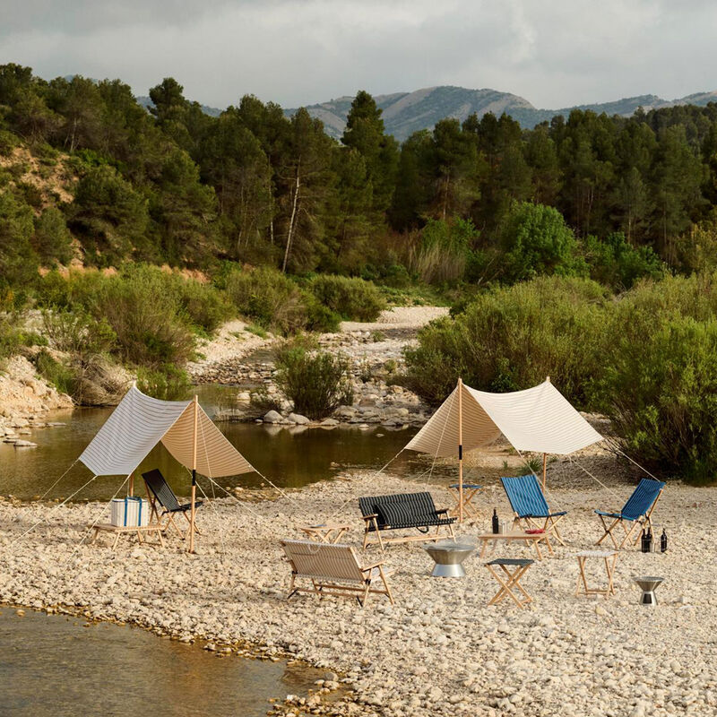 Outdoor Market solskjerm 240 × 300 cm, beige