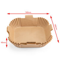 Wilfa AFP-16 Airfryer-leivinpaperi 16 × 4,5 cm, 50 kpl