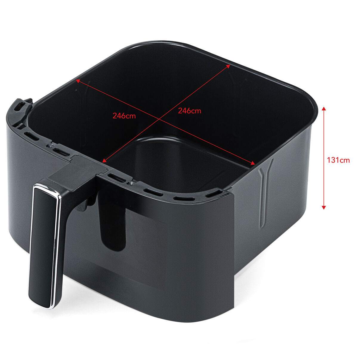 Wilfa AF3B-80P Crispier Airfryer 8 liter