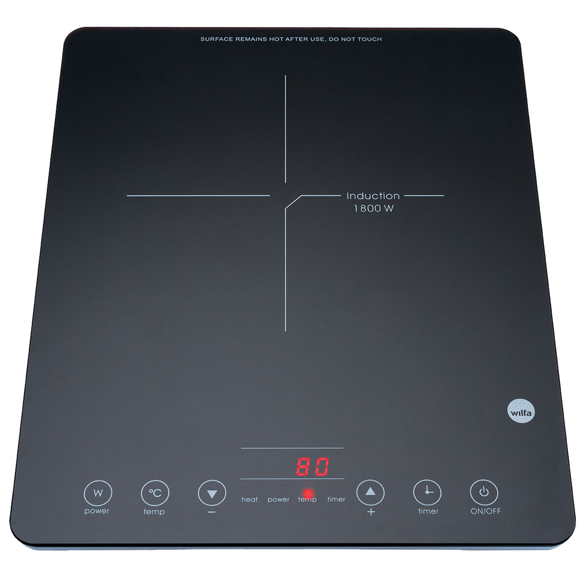 Wilfa ICP-1800B Induktionsplade
