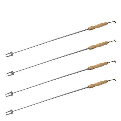 Mareld Grillpinne med teleskopskaft, 4-pack