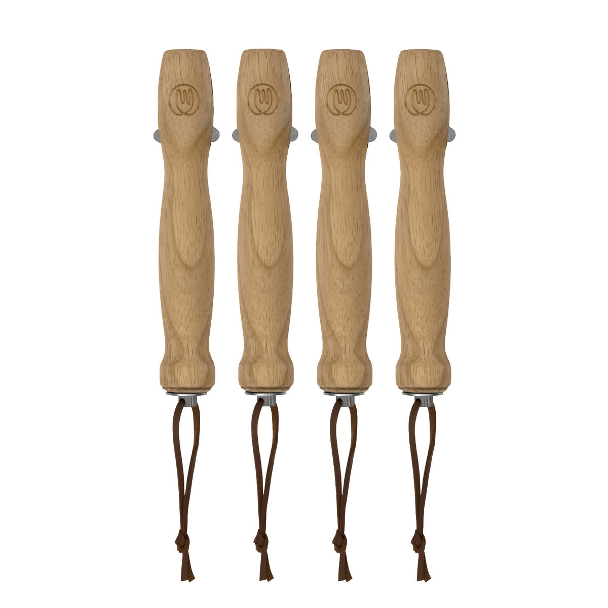 Mareld Grillpinne med teleskopskaft, 4-pack