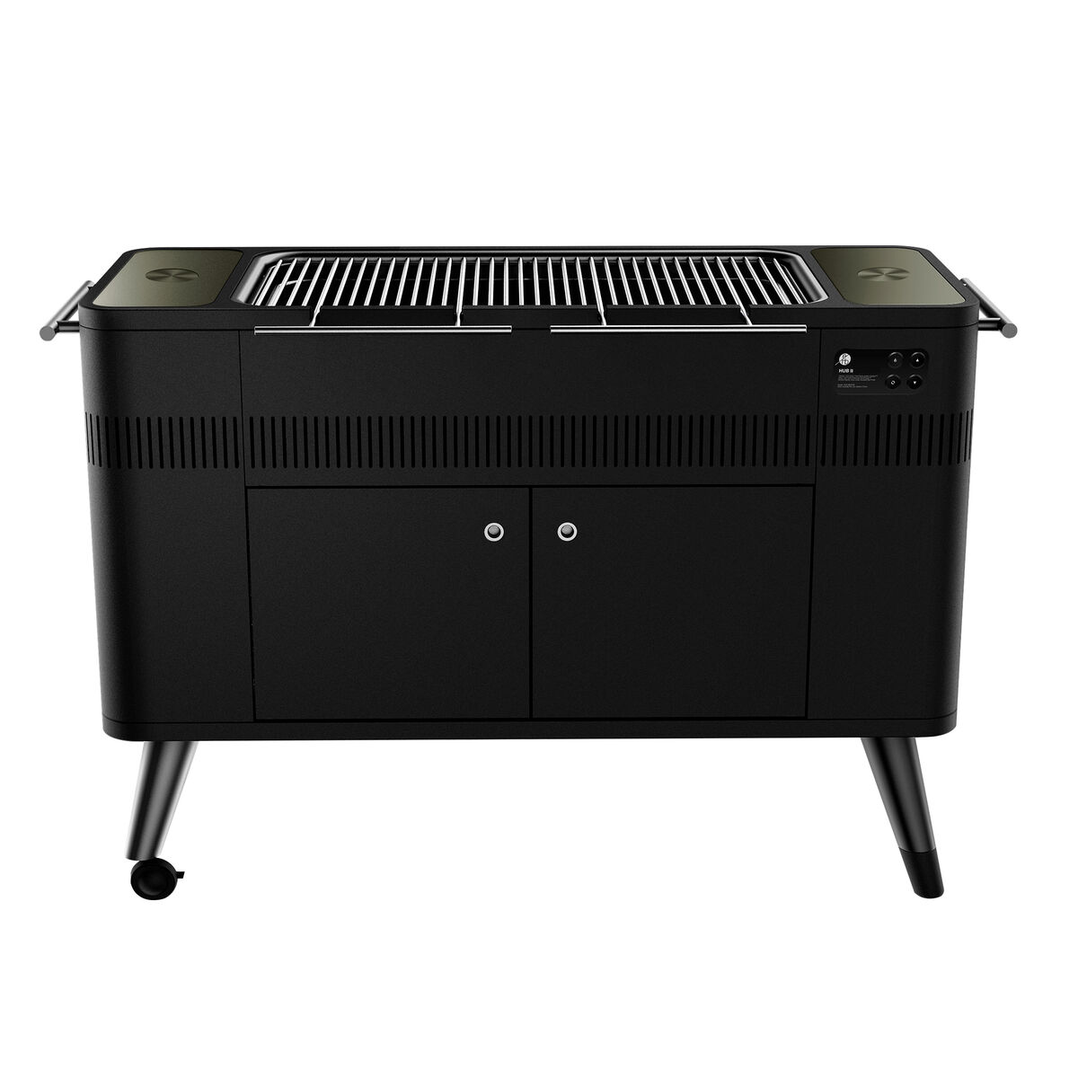 HUB II EU kullgrill, svart