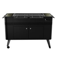 HUB II EU kullgrill, svart