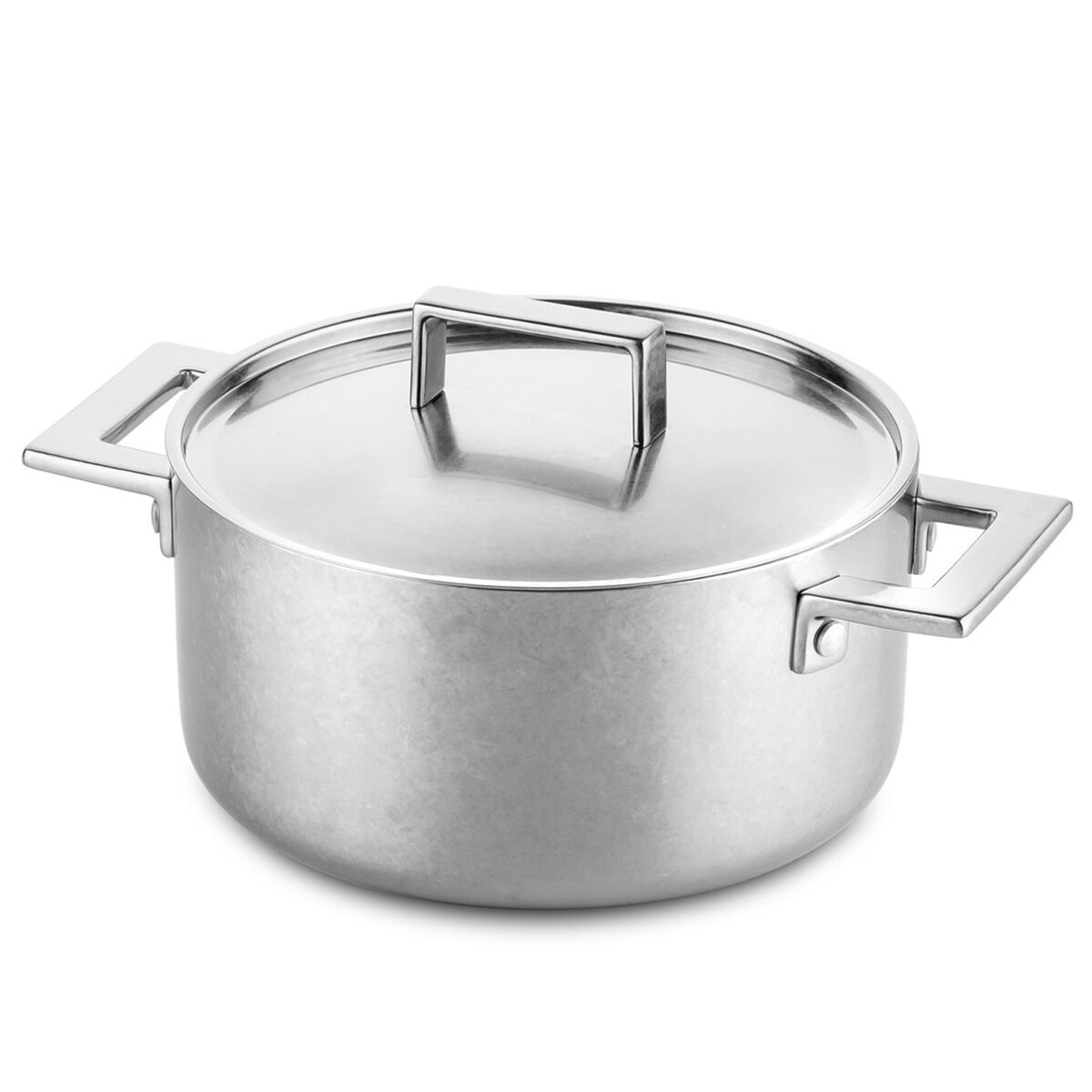 Attiva gryde med låg 12 cm, rustfrit stål