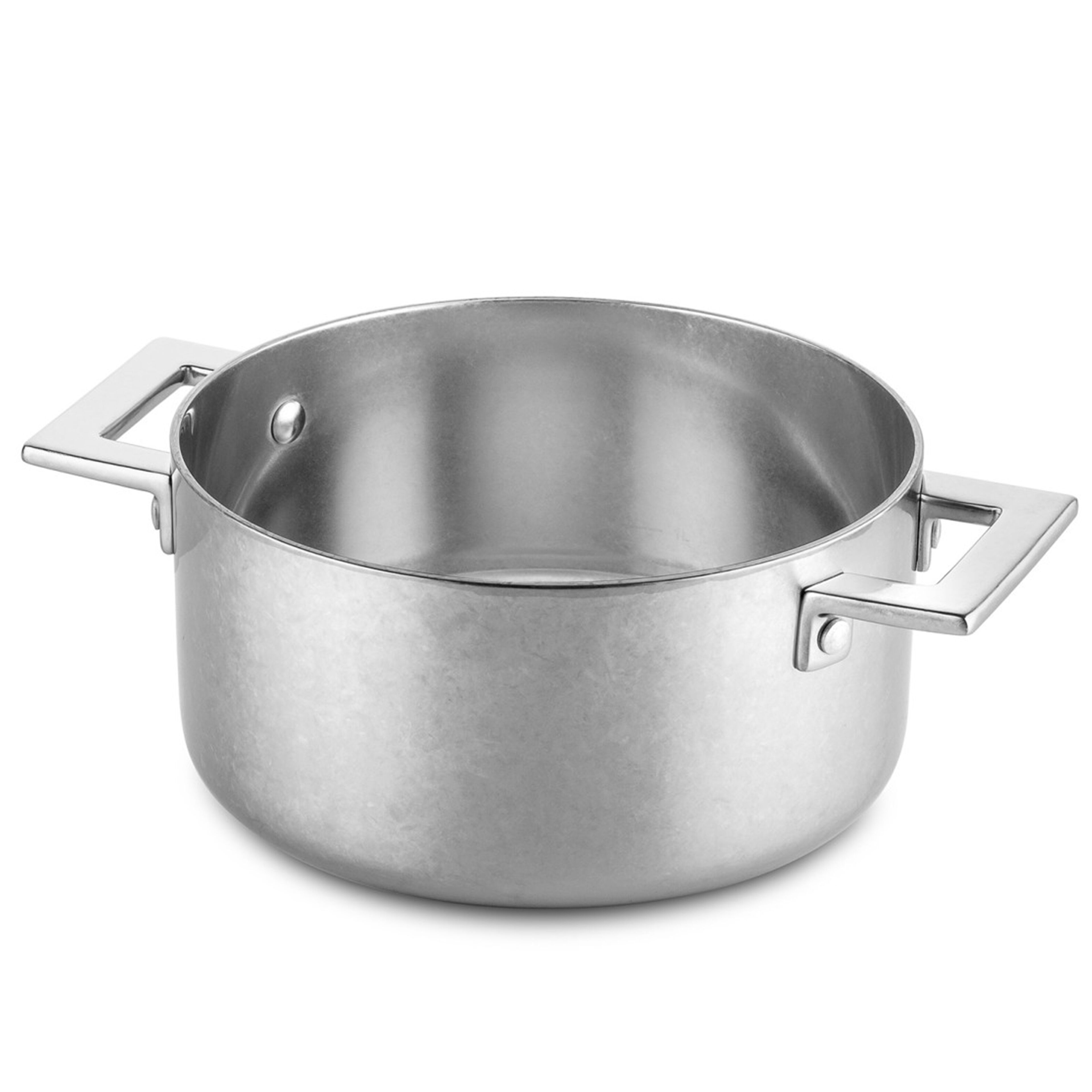 Attiva gryde med låg 12 cm, rustfrit stål