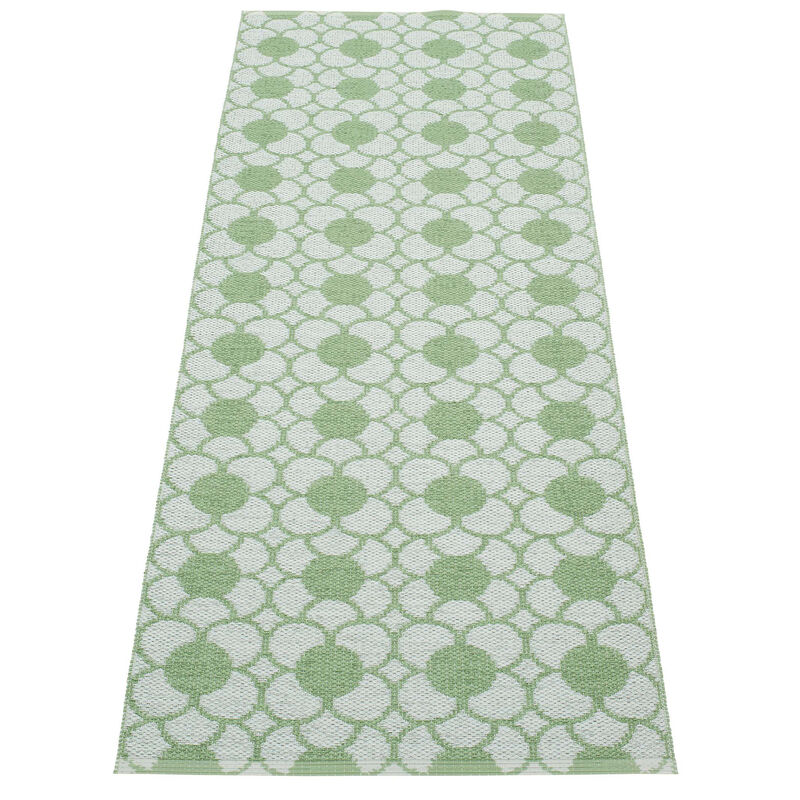 Anya gulvtæppe 200 × 70 cm, oregano/blue fog