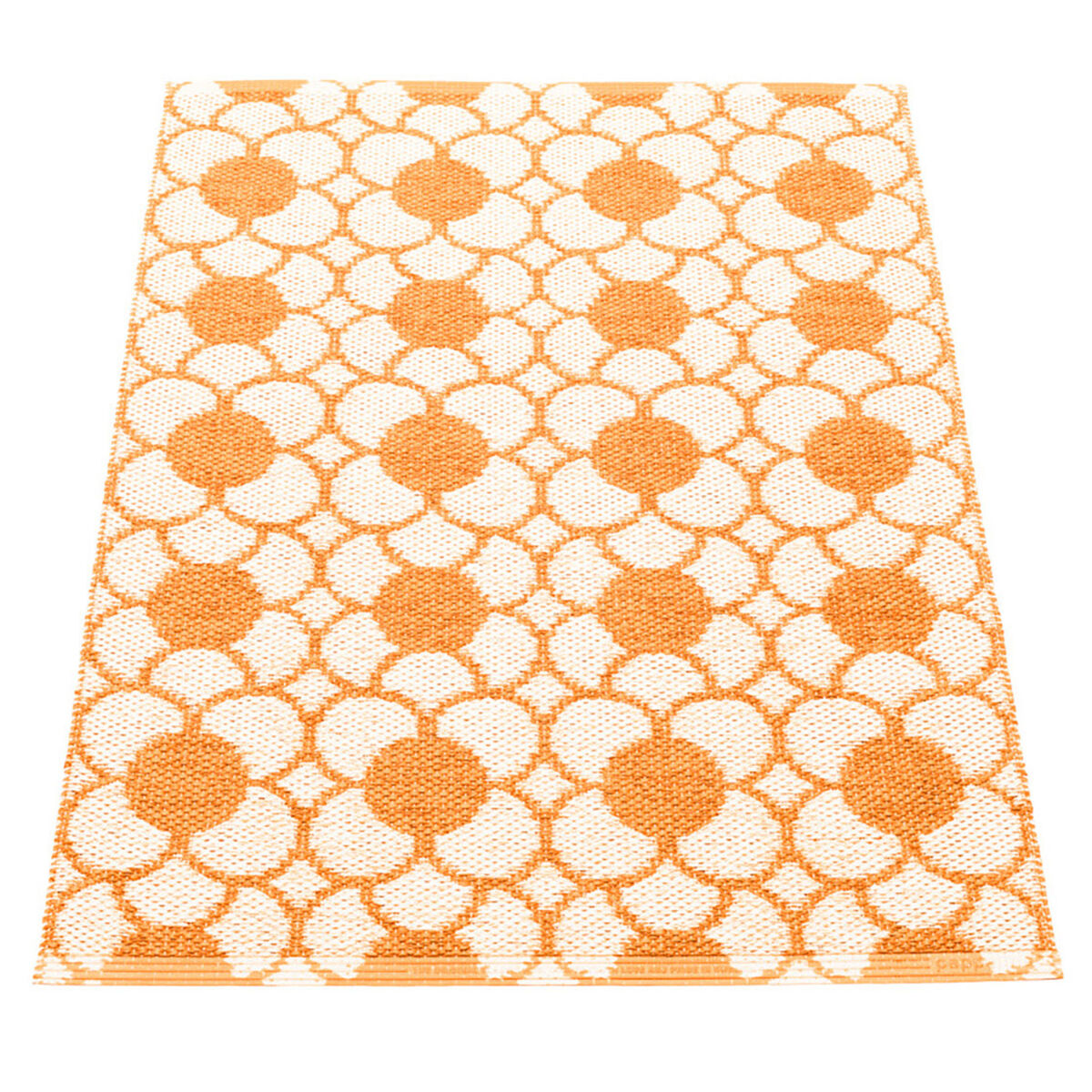 Anya matta 100 × 70 cm, pale orange/vanilla
