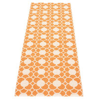 Anya gulvtæppe 200 × 70 cm, pale orange/vanilla