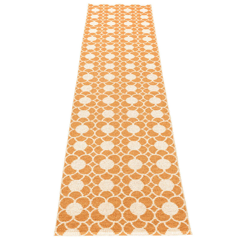 Anya gulvtæppe 300 × 70 cm, pale orange/vanilla